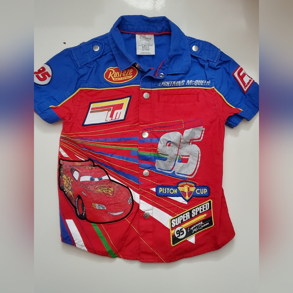 SOLD Disney Cars Light McQueen Shirt